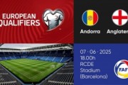 yl23455永利官网-官方：西班牙人主场将承办6月安道尔主场对阵英格兰的世预赛